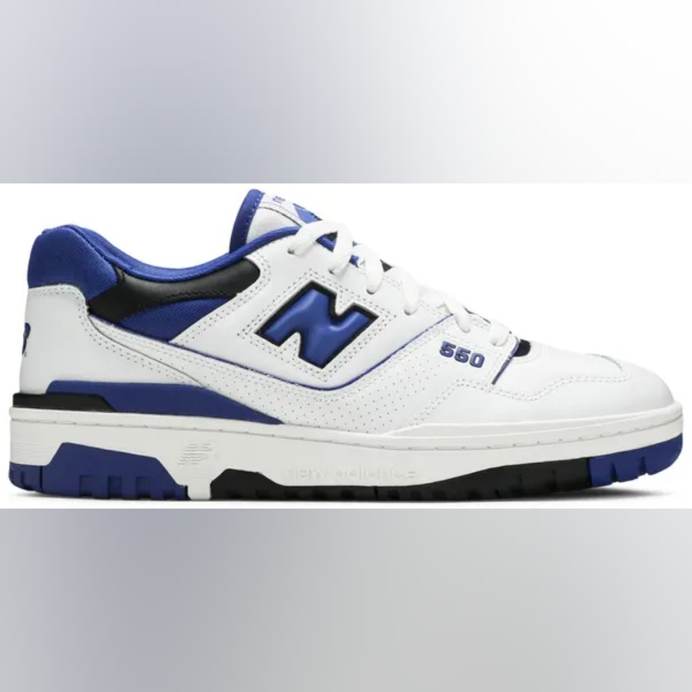 New Balance 550 Men's White and Blue Sneakers